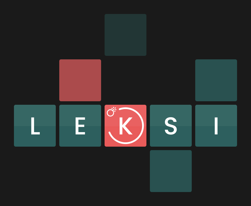 Leksi - Word Puzzle Game Logo